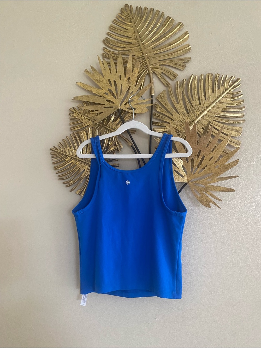 CRZ YOGA Royal Blue Scoop Neck Tank - Picture 2 of 5
